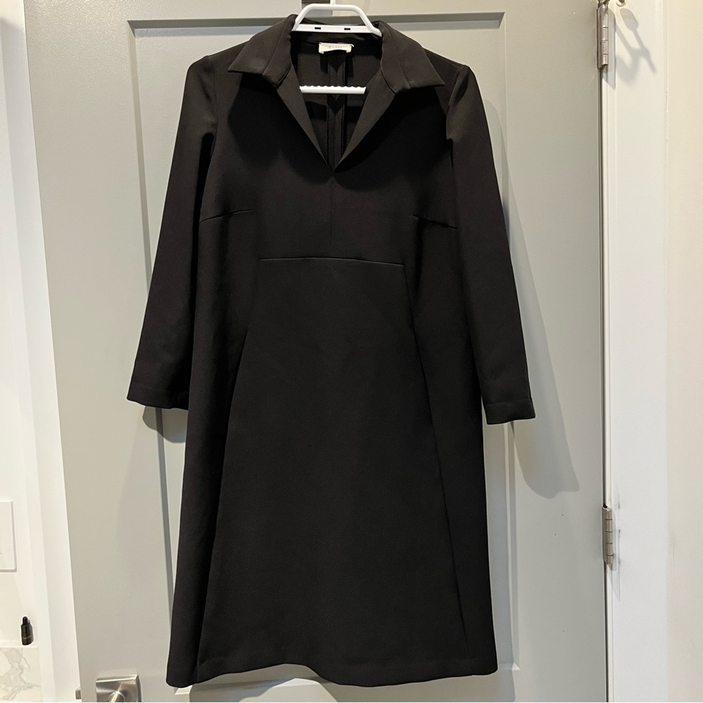 Dotti Milano black collared dress